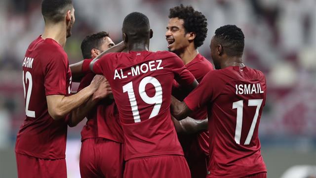 مباراة قطر والامارات