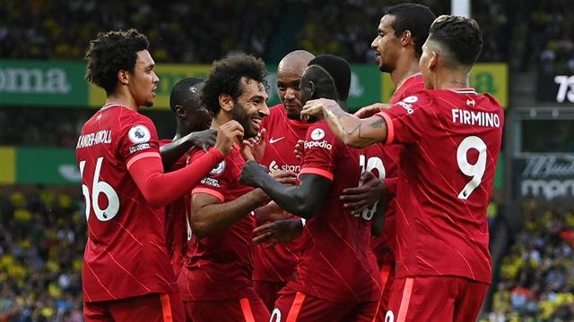 فيديو | محمد صلاح يسجل ويصنع ويقود ليفربول للفوز على نورويتش سيتي بثلاثية في الدوري الإنجليزي - بطولات