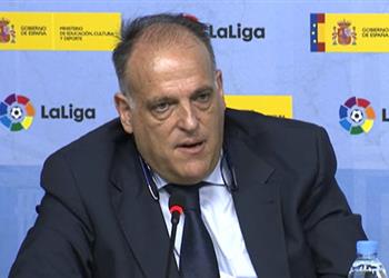 تصريحات رئيس رابطة الليجا أعتقد أن رونالدو برئ في قضية التهرب الضريبي