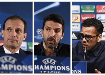 مؤتمر يوفنتوس بوفون زيدان معتاد على الفوز أكثر من الخسارة ولكننا نأمل أن يحدث عكس ذلك غدا