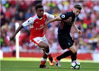 لعنة الإصابات غياب إيوبي ورامسي عن آرسنال لمدة شهر بسبب الإصابة