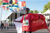 بطولات_أولمبياد البحرين تحرز ميدالية ذهبية في منافسات 3000 متر موانع