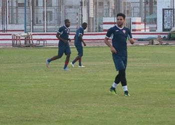 مران الزمالك تدريبات استشفائية للأساسيين قبل ودية اليمن