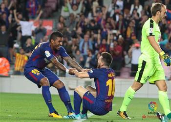 بالفيديو سوبر ميسي يقود برشلونة لسحق إيبار بسداسية