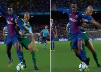 فيديو راديو ماركا يكشف مدى صحة ركلة جزاء برشلونة أمام إيبار