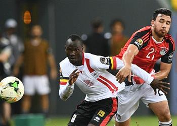 أوغندا يتقدم على مصر بالهدف الأول 1 0