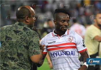 تدريبات تأهيلية لـ ستانلي علي هامش مران الزمالك