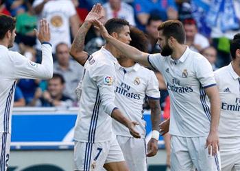 تشكيل_الليجا رودريجيز يجاور رونالدو وبنزيما في هجوم ريال مدريد أمام فالنسيا