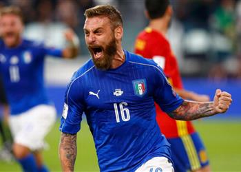 دي روسي يعلن اعتزاله دولي ا بعد الفشل في التأهل للمونديال