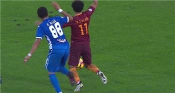 تحكيم_بطولات ميدياست قرار الحكم صحيح بعدم إحتساب ركلة جزاء لصلاح أمام إمبولي