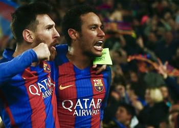أخبار لن ينتهي ه نا هكذا احتفل لاعبو برشلونة في غرفة خلع الملابس عقب ريمونتادا أمام باريس سان جيرمان
