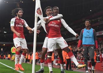 بمشاركة محمد النني أرسنال يتأهل لربع نهائي كأس الرابطة بتخطي نوريتش