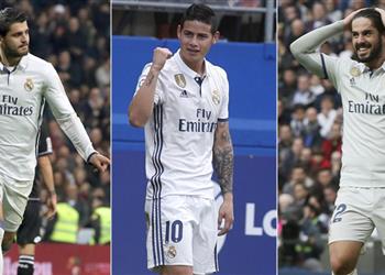 تقارير الميركاتو موراتا وإيسكو وخاميس يحسموا مستقبلهم مع ريال مدريد