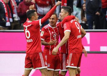 بايرن ميونيخ يدك شباك ماينز برباعية في البوندسليجا