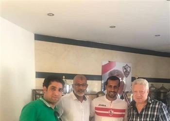 روقة يظهر في الزمالك ويجتمع مع مرتضى
