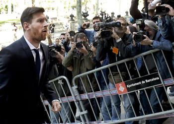 قضايا رسمي ا ميسي يفلت من عقوبة السجن 21 شهر ا بغرامة مالية