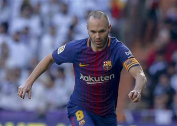 إنييستا يتحدث عن الهزيمة أمام إسبانيول وإصابته وتجديد عقد بيكيه