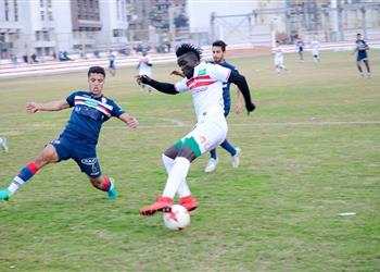 الزمالك يهزم شبابه برباعية استعداد ا للمصري