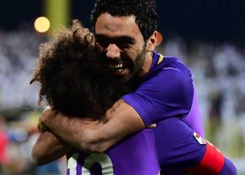 بالفيديو حسين الشحات يصنع الهدف الأول للعين أمام حتا بدوري الخليج العربي