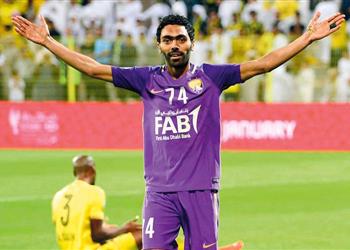 حسين الشحات م رشح لنيل جائزة رجل المباراة أمام حتا بدوري الخليج العربي