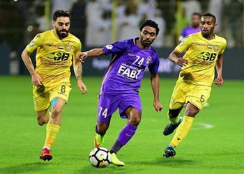 حسين الشحات رجل مباراة العين أمام حتا بدوري الخليج العربي