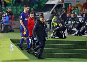 رسميا برشلونة يعلن مدة غياب فيرمايلين بسبب الإصابة