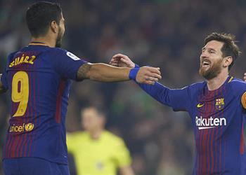 تقارير سلوك ميسي وسواريز يشعل غضب مهاجم برشلونة
