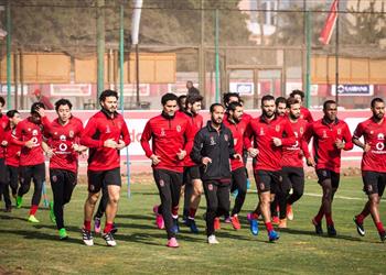 مران الأهلي فتحي يواصل التأهيل وفحص طبي لـ حمدي استعداد ا للرجاء