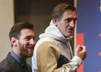 ميسي يودع ثلاثي برشلونة