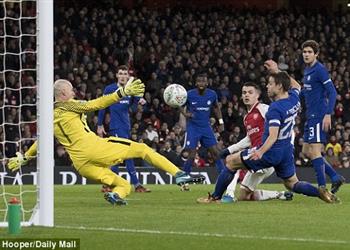 فيديو بمشاركة محمد النني أرسنال يتأهل لنهائي كأس الرابطة بإسقاط تشيلسي