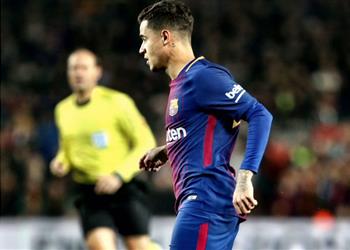 كوتينيو يدون أول مشاركة له مع برشلونة