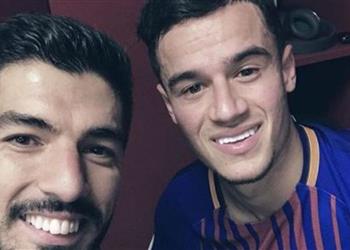 سواريز يعلق على الظهور الأول لكوتينيو بقميص برشلونة