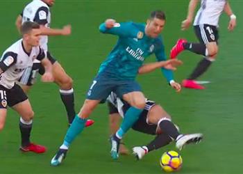 فيديو ماركا تعلق على قرار ركلة جزاء رونالدو بمبارة ريال مدريد وفالنسيا