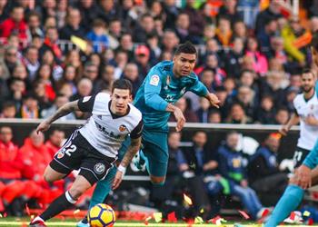 مهاجم فالنسيا يسخر من ركلة جزاء ريال مدريد الثانية