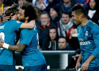 مارسيلو تميمة فوز ريال مدريد في الليجا