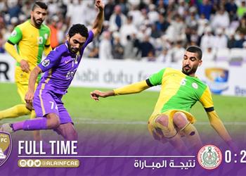 فيديو حسين الشحات يشارك في تأهل العين الإماراتي لدوري أبطال آسيا