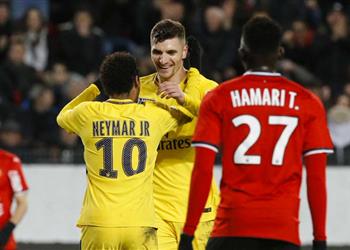 بالفيديو باريس سان جيرمان يتأهل لنهائي كأس الرابطة بإسقاط رين