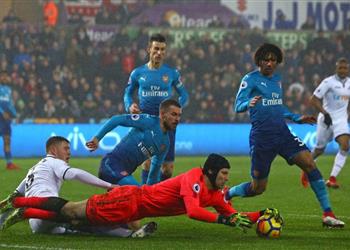 بالفيديو تقييم متوسط لمحمد النني بعد المشاركة في خسارة آرسنال من سوانزي