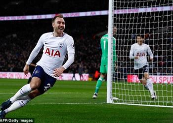 فيديو ثانية واحدة تمنع هدف إيركسن في مانشستر يونايتد من دخول التاريخ