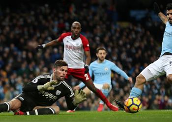 فيديو بمشاركة حجازي مانشستر سيتي يسحق وست بروميتش بثلاثية