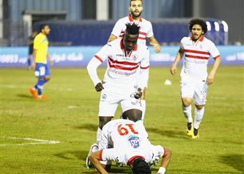 الزمالك يتقدم على طنطا بثنائية الجدد في شوط أول مثير