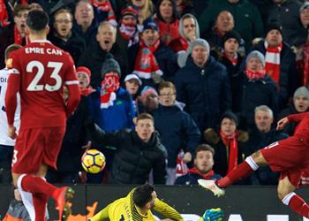 بالأرقام محمد صلاح يتفوق على رونالدو وسواريز بعد هدفيه في توتنهام