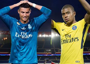 مبابي يدافع عن رونالدو ضد المنتقدين