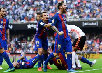 نحس الميستايا يقرب برشلونة من نهائي كأس الملك