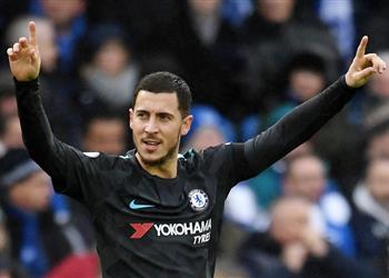 هازارد يثير التكهنات حول انتقاله إلى ريال مدريد