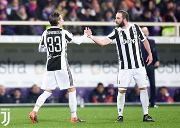 بالفيديو يوفنتوس يعبر فيورنتينا بثنائية ويعتلي صدارة الكالتشيو مؤقتا