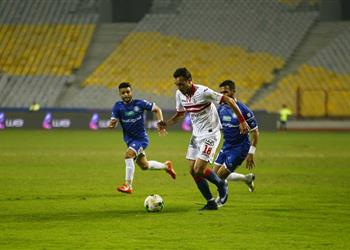 فيديو الزمالك يعبر سموحة بهدف عنتر