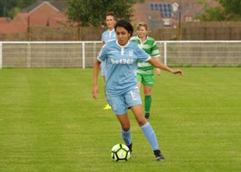 سارة عصام تتوج بجائزة هدف الشهر مع ستوك سيتي