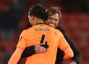 كلوب يظهر ردة فعله بعد فوز ليفربول الثمين على ساوثامبتون