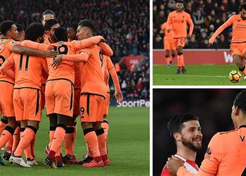 صحف العالم عن محمد صلاح الذهبي يسجل ويصنع ويقود ليفربول للضغط على اليونايتد